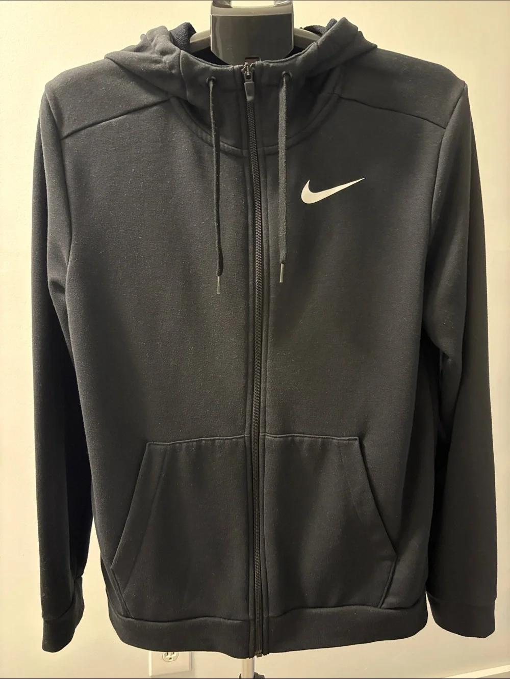 Nike Dri-Fit Full Zip Performance Hoodie ~ Small ~ Black - Picture 1 of 15